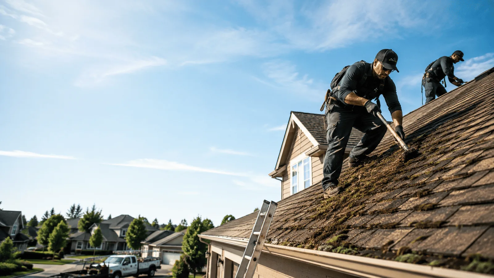 Roof Moss Removal in Freeport, MN near me